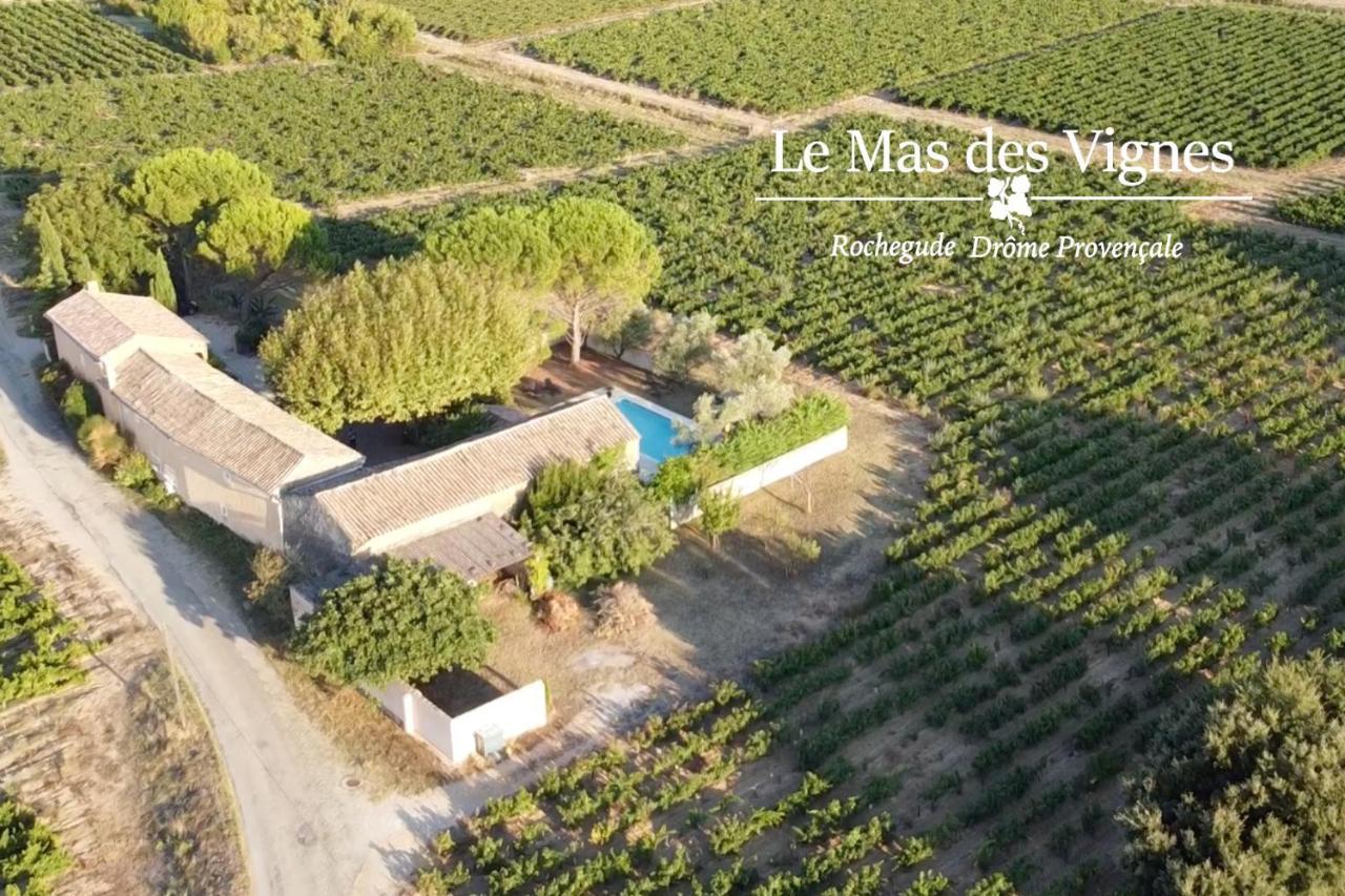 Maison D'Hotes Le Mas Des Vignes Otel Rochegude  Dış mekan fotoğraf