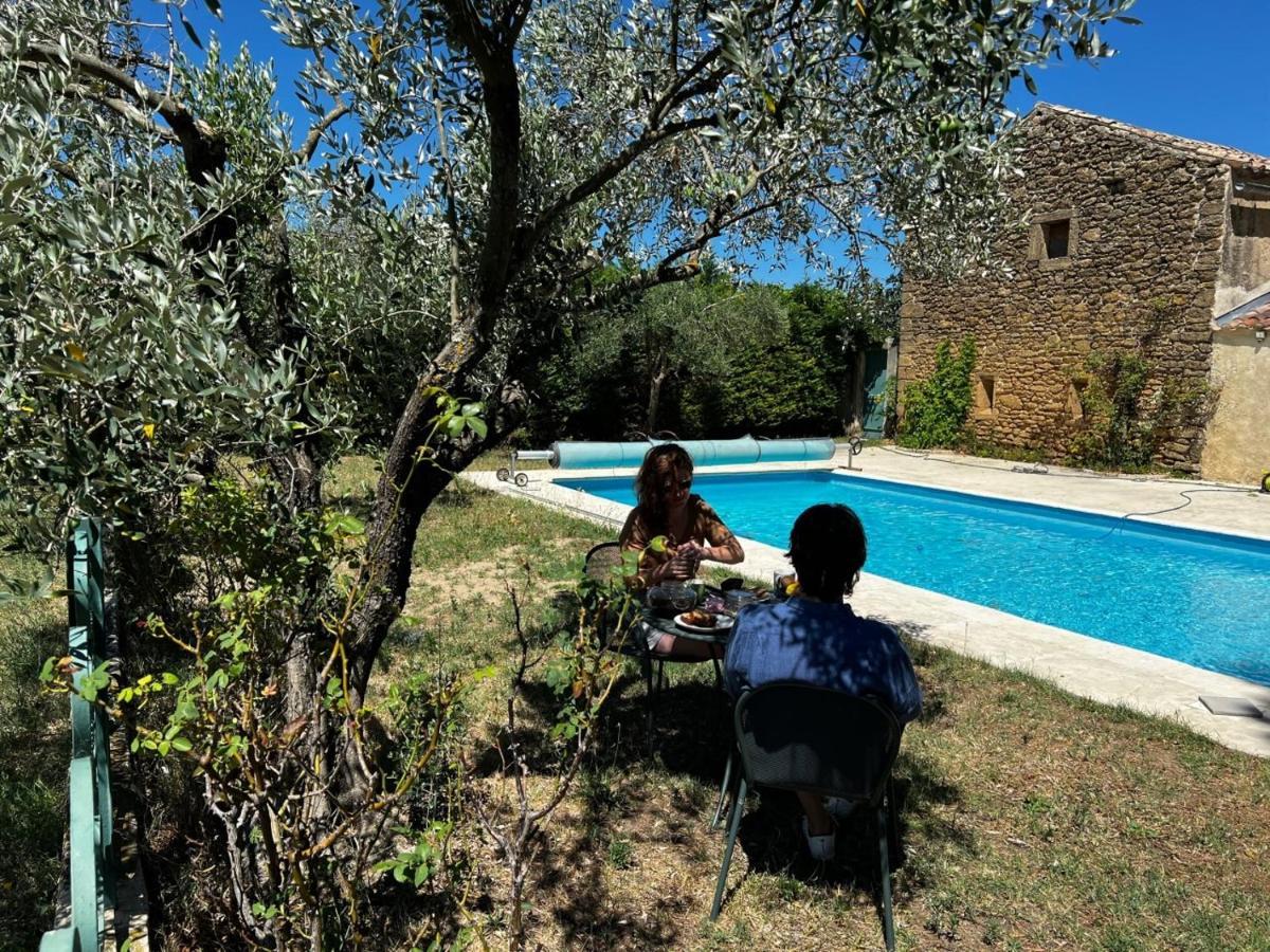 Maison D'Hotes Le Mas Des Vignes Otel Rochegude  Dış mekan fotoğraf